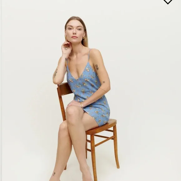 Reformation Ventura Dress Rory - Size M - Picture 5 of 6